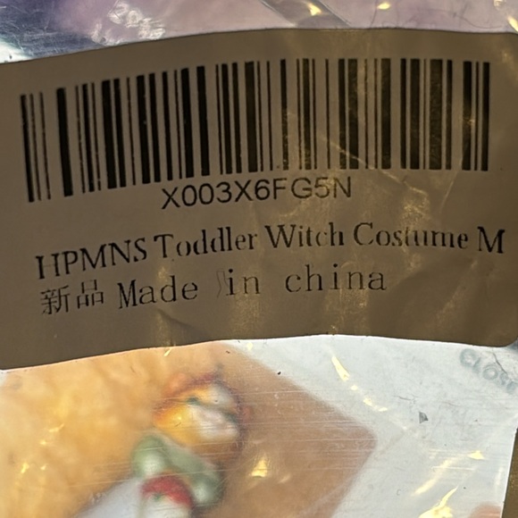 New Witch Costume for Girls- Cute Toddler Witch Costume for Kids Halloween Witch - Picture 10 of 10